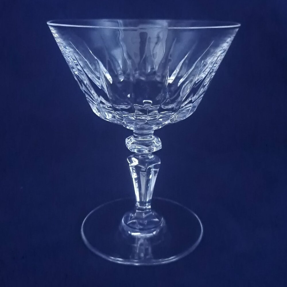 Vintage Val St Lambert Balmoral Crystal Champagne/Tall Sherbet Glass